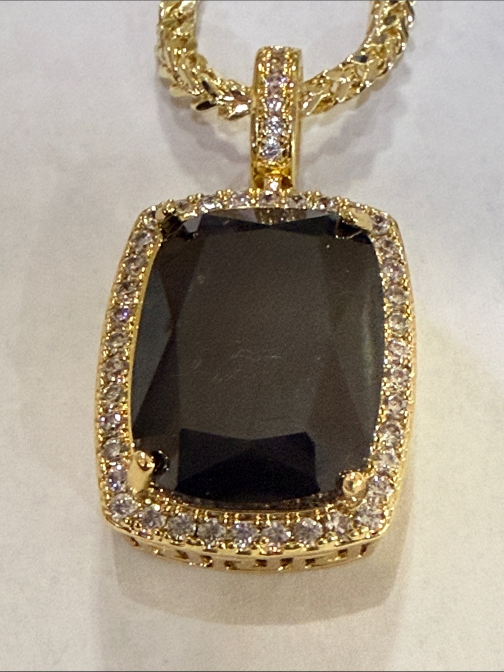 King Ice Onyx Crown Julz Pendant & Necklace!🔥🔥🔥 - Picture 11 of 13